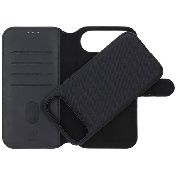 Rvelon Plånboksfodral Magnet för iPhone Air - Svart Black