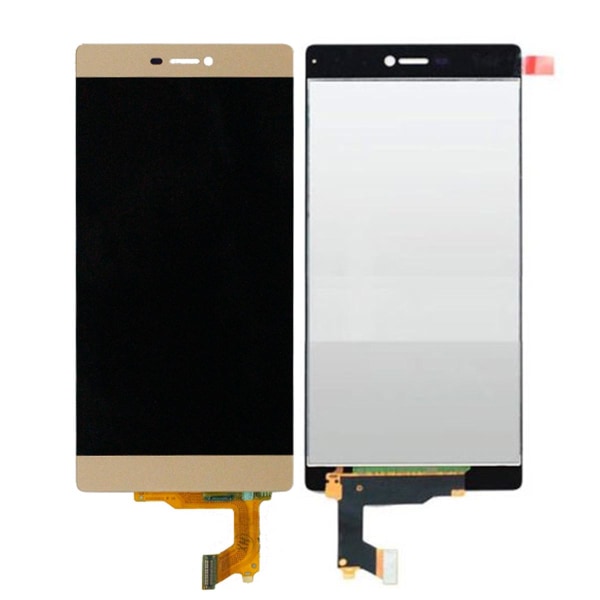 Huawei P8 Skärm med LCD Display - Guld Guld
