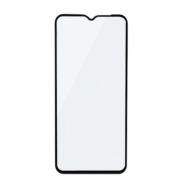 Skärmskydd Samsung Galaxy A02s - 3D Härdat Glas Svart (miljö) Svart