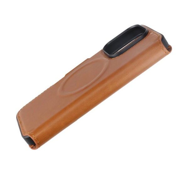 iPhone 15 Pro Plånboksfodral med Magsafe Rvelon - Brun Brown