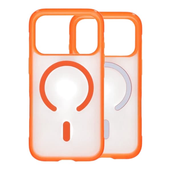 Mobilskal med Airbag och MagSafe för iPhone 17 Pro - Orange orange