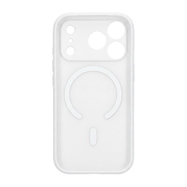 Slimmat MagSafe-skal med kameraskydd för iPhone 17 Pro Max - Vit vit