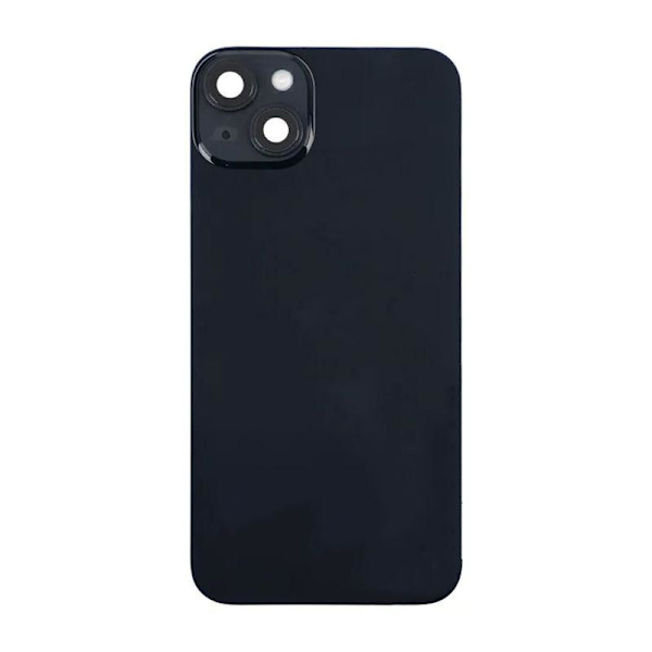 iPhone 14 Plus Baksida med Komplett Ram - Svart Black
