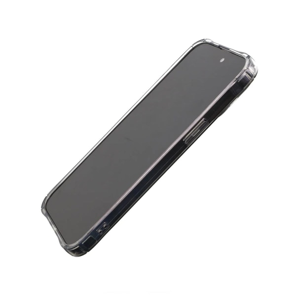 iPhone 14 Pro Max Stöttåligt Skal med Korthållare - Svart Black