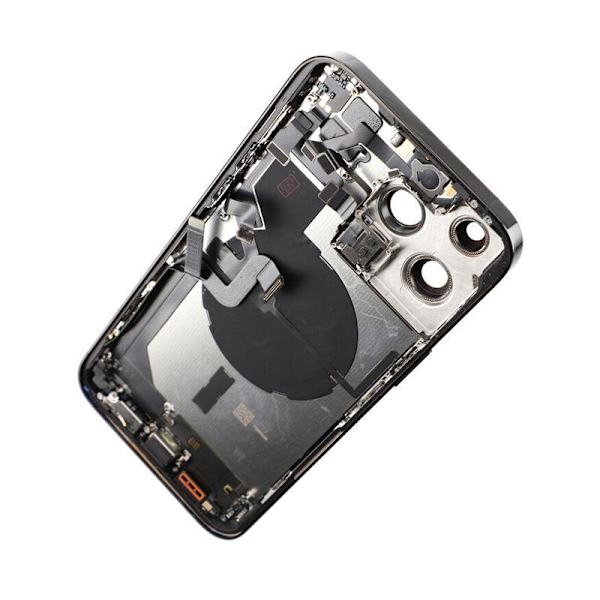 iPhone 14 Pro Max Baksida med Komplett Ram - Svart Svart