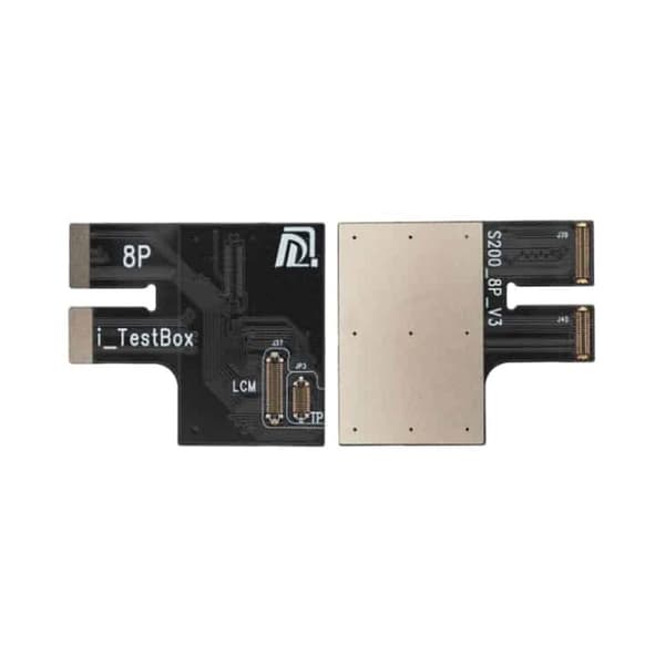 iPhone 8 Plus LCD Skärm kabel för iTestBox DL S200/S300 Black