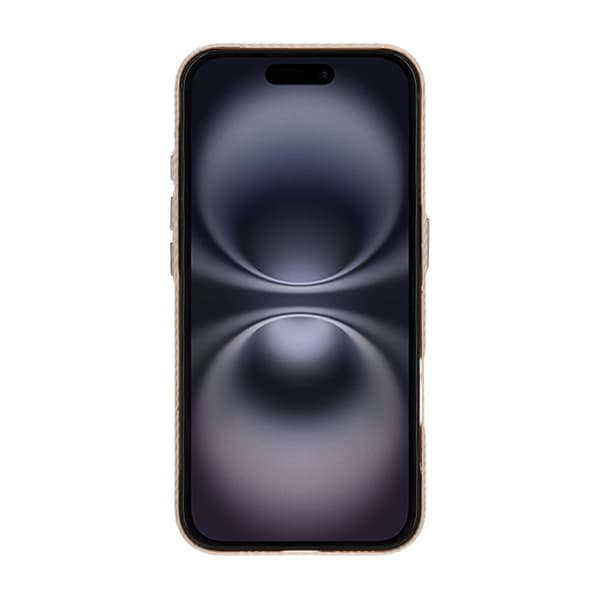 iPhone 16 Mobilskal Carbonmönstrad - Guld Guld