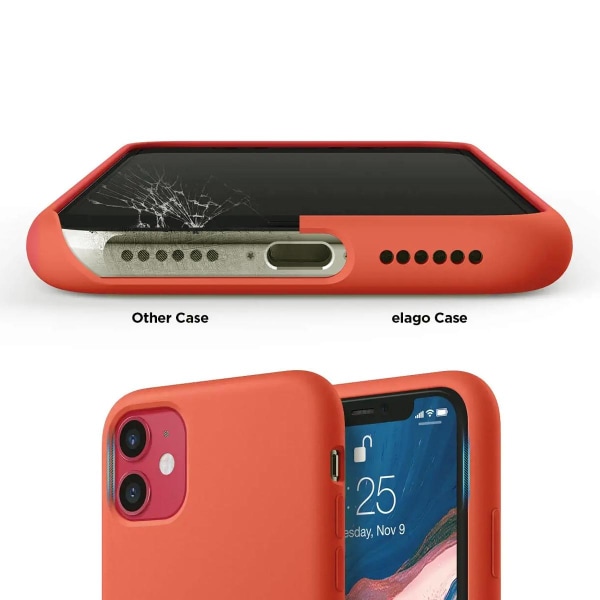 iPhone 11 Silikonskal Rvelon - Rosa Pink