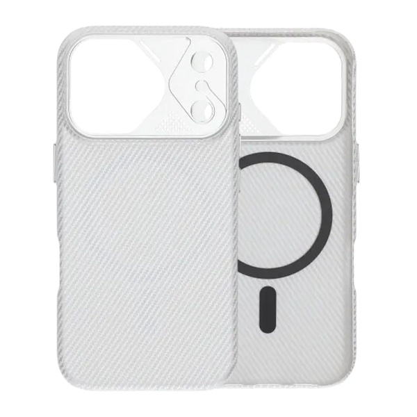 Amru Water Print Phone Case - iPhone 17 Pro Silver