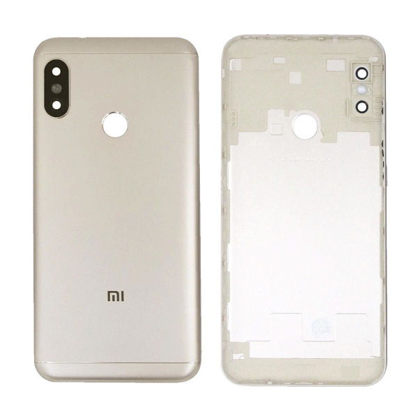 Xiaomi Mi A2 Lite Baksida/Batterilucka - Guld Gold