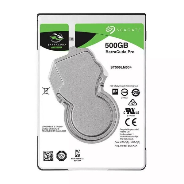 Seagate Barracuda HDD 2.5 500GB