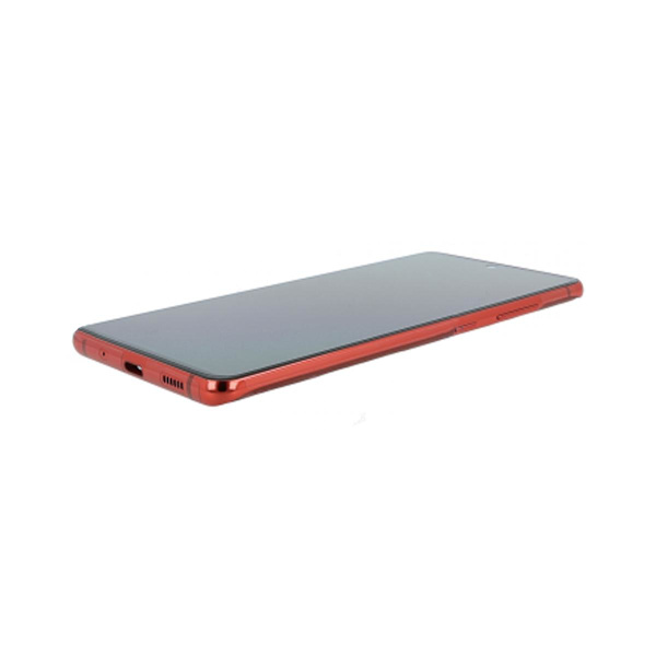 Samsung Galaxy S20 FE 5G Skärm med LCD Display Original - Röd Wine red
