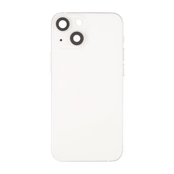 iPhone 13 Mini Baksida Komplett Med Smådelar - Vit White