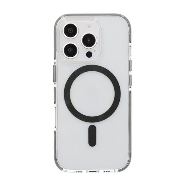 iPhone 16 Pro Max Mobilskal Magnet Dubbelskydd - Grå grå