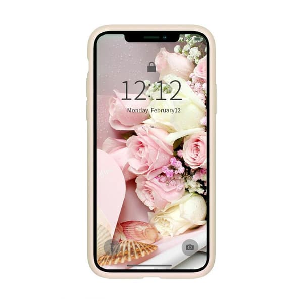 iPhone X/XS Silikonskal Rvelon - Beige Beige