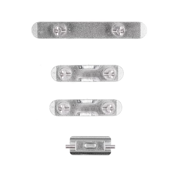 iPhone 14 Plus Sidoknappar - Sliver Silver
