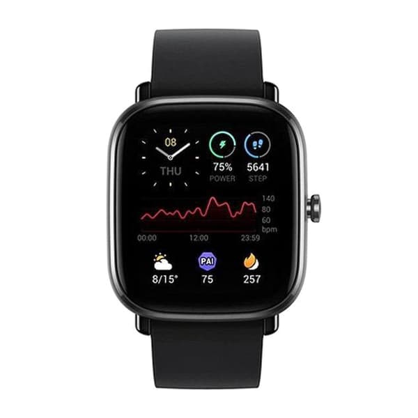 Brugt Amazfit GTS 2 Sort - Meget god stand Black