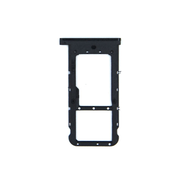 Huawei P Smart Plus Minneskort/Simkortshållare - Svart Svart