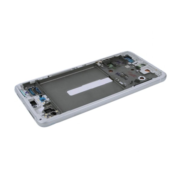 Samsung Galaxy S21 FE Skärm med LCD Display Original - Vit White