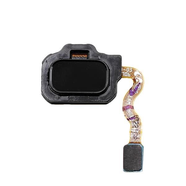 Samsung Galaxy S8/S8 Plus Hemknapp - Svart Svart