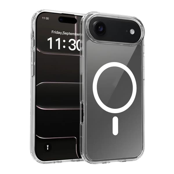 Mobilskal Stöttåligt med Magsafe för iPhone Air - Transparent transparent