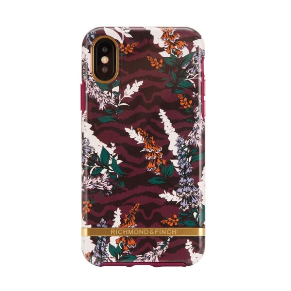 Richmond & Finch Skal Floral Zebra - iPhone XS Max Multicolor