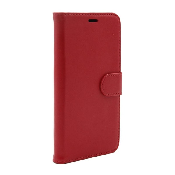iPhone 6/6S Plånboksfodral Läder med Stativ - Röd Red