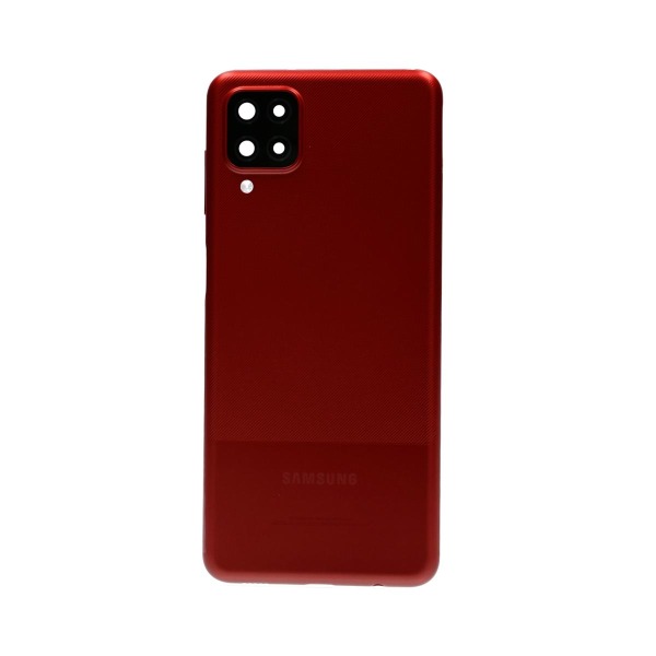 Samsung Galaxy A12 Baksida - Röd Röd