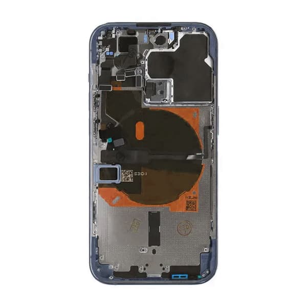 iPhone 12 Pro Baksida med Komplett Ram OEM - Blå Blå