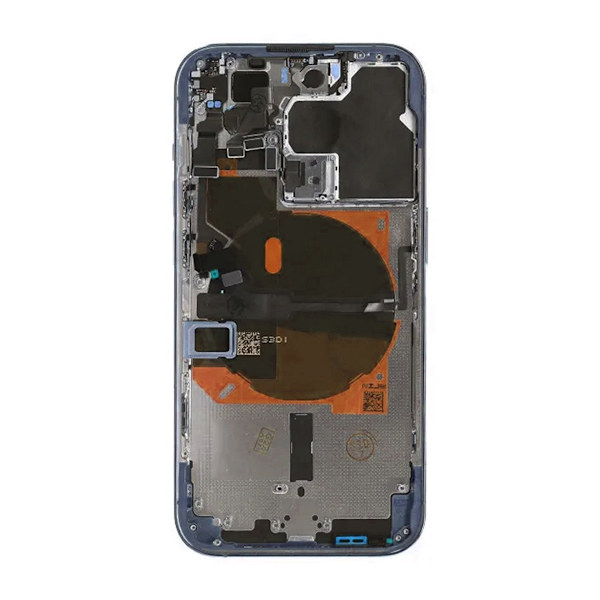 iPhone 12 Pro Baksida med Komplett Ram OEM - Blå Blue