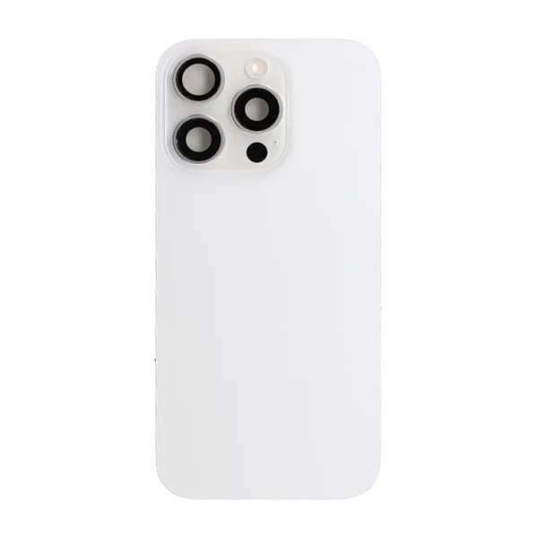 iPhone 16 Pro Baksida Glas - Vit White