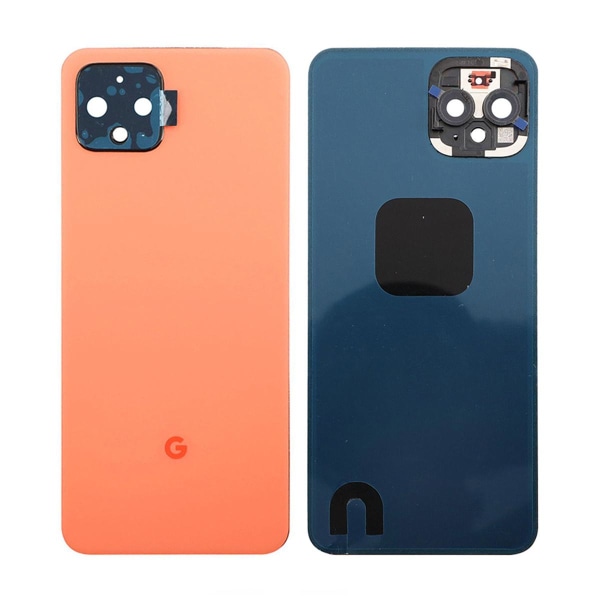 Google Pixel 4 Baksida/Batterilucka OEM - Orange Orange