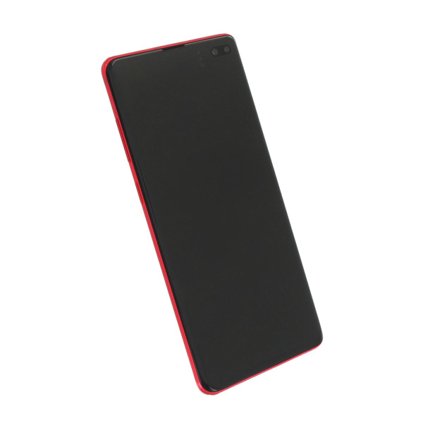 Samsung Galaxy S10 Plus (SM-G975F) Skärm med LCD Display Origina Red
