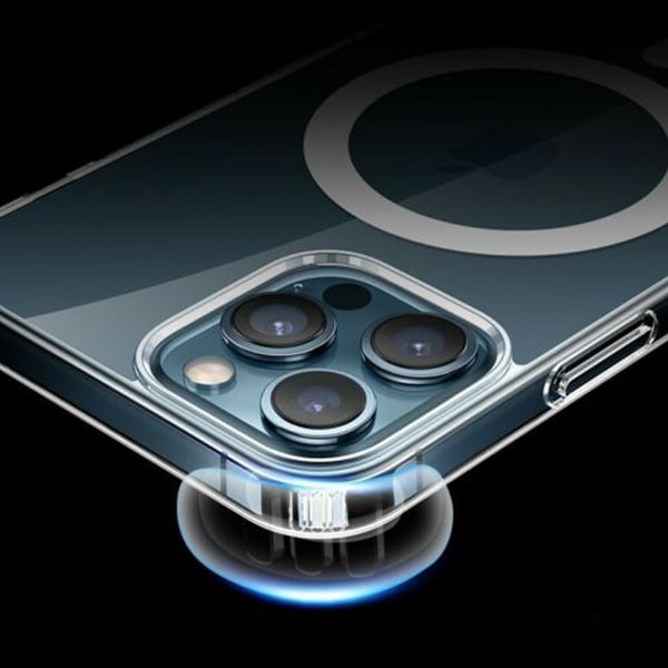 Stöttåligt MagSafe Skal iPhone 13 Pro - Transparent Transparent