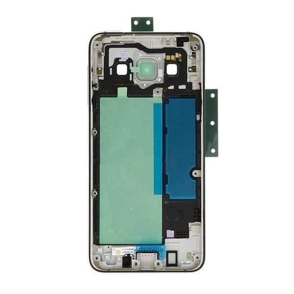 Samsung Galaxy A3 (SM-A300) Bakre Chassi / Mittre Kåpa Svart Original sort