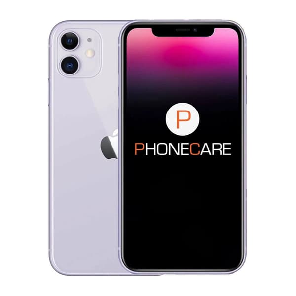 Begagnad iPhone 11 256GB Lila - Använt skick lilla
