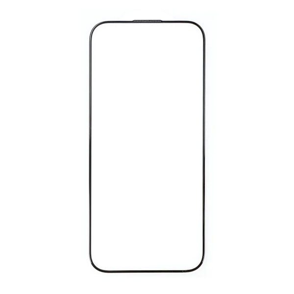 Skärmskydd iPhone 15 Pro - 3D Härdat Glas Svart Svart
