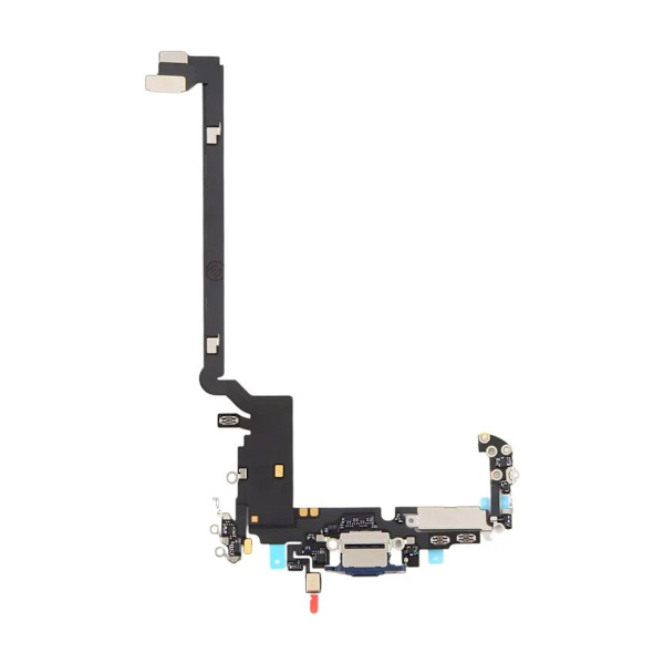 Laddkontakt med Flexkabel för iPhone 17 Pro Max - Blå Blå