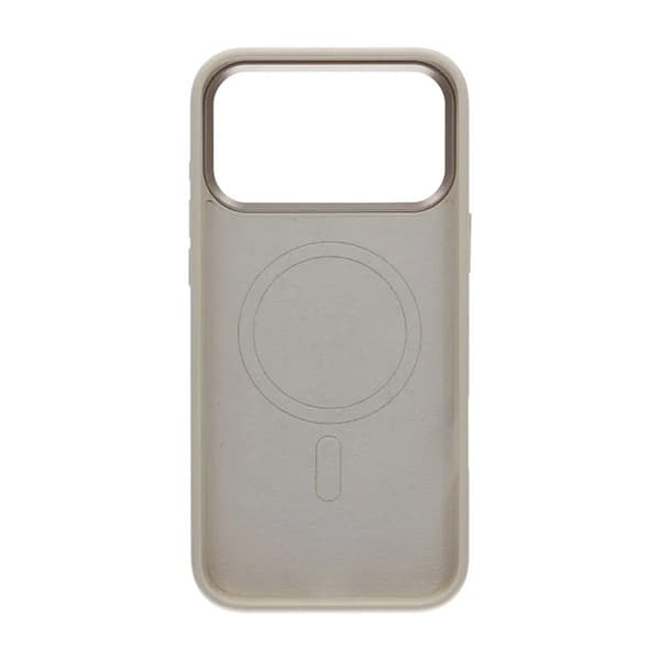 Mobilskal Silikon med Magsafe för iPhone 17 Pro Max - Beige beige