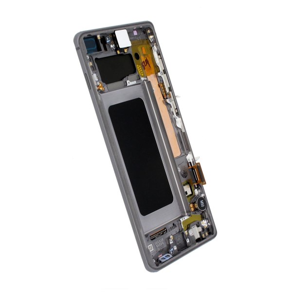 Samsung Galaxy S10 Plus (SM-G975F) Skärm med LCD Display Origina Svart