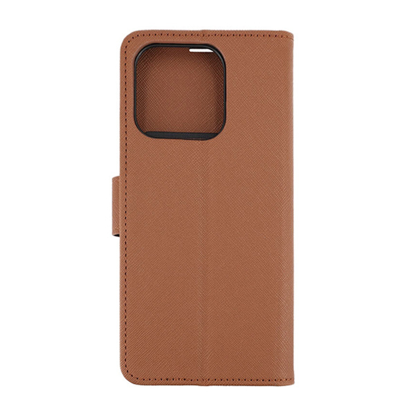 Xiaomi Redmi 12c Plånboksfodral med Stativ - Brun Brun
