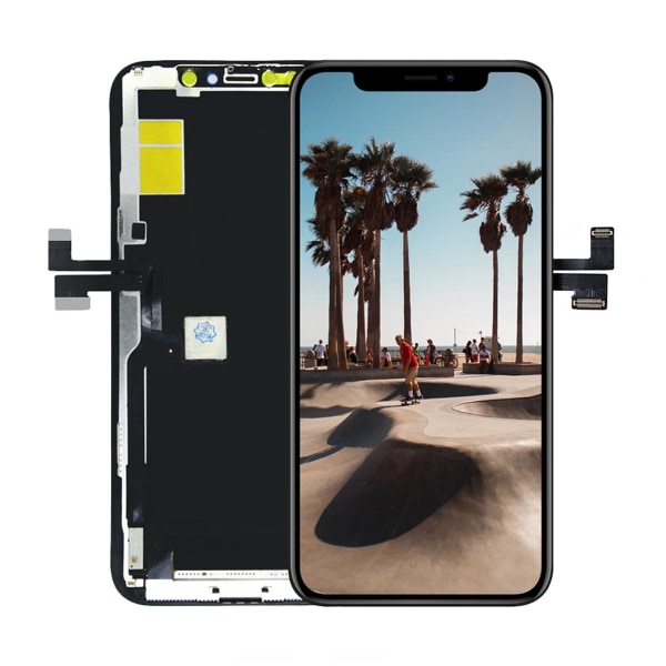 iPhone 11 Pro Max In-Cell LCD Skärm - Svart Svart