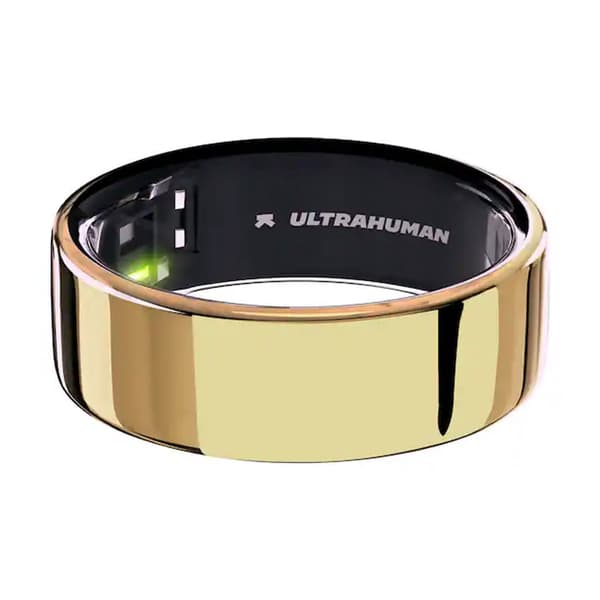Ultrahuman Ring Air Smart Ring Storlek 7 Bionic Gold - Nyskick