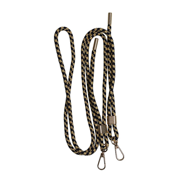 Mobilhalsband Universal dubbelfäste - Blå/Gul Blå