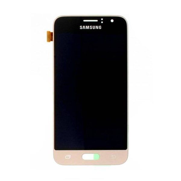 Samsung Galaxy J1 2016 (SM-J120F) Skärm med LCD Display Original - Guld Guld