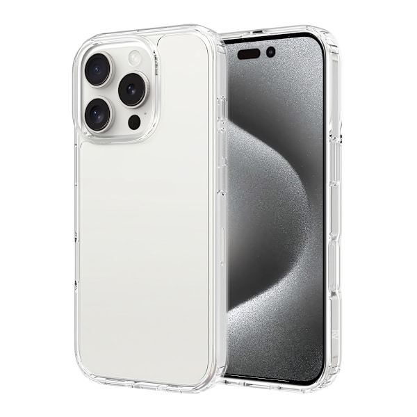 iPhone 16 Pro Mobilskal Stöttåligt Rvelon - Transparent Transparent