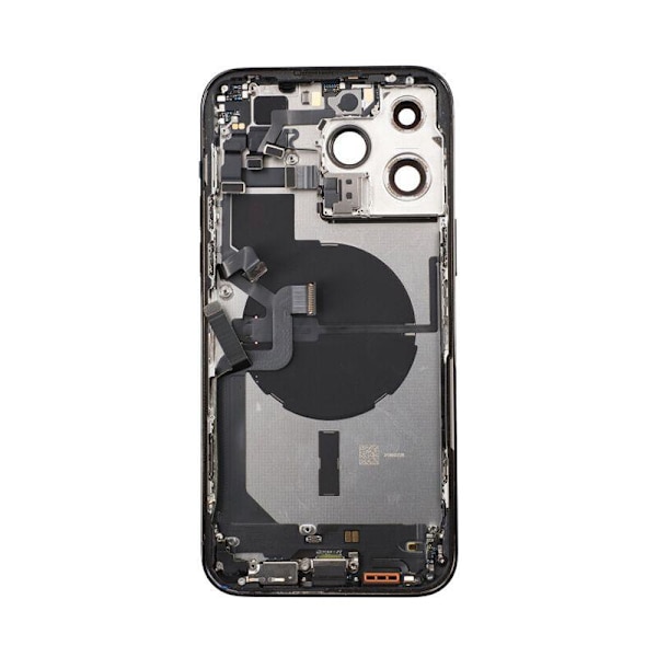 iPhone 14 Pro Max Baksida med Komplett Ram - Svart Svart