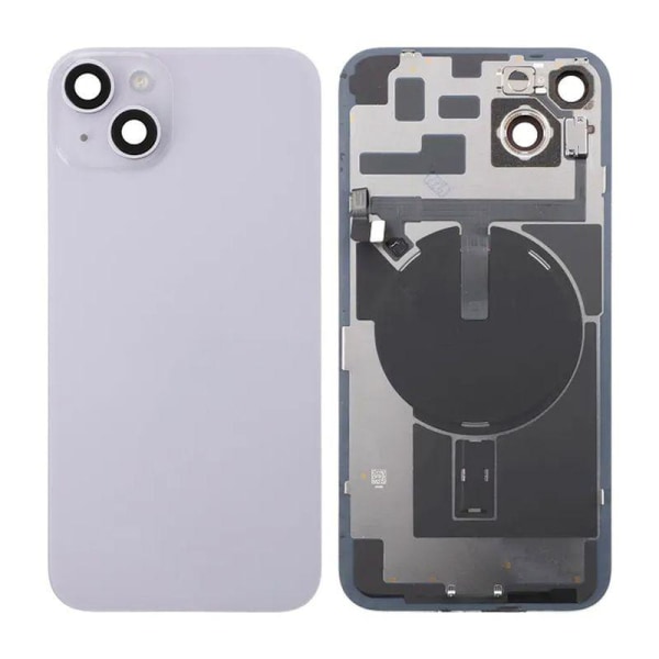 iPhone 14 Plus Baksida Glas - Lila Lila