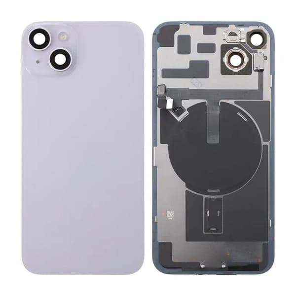 iPhone 14 Plus Baksida Glas - Lila Purple