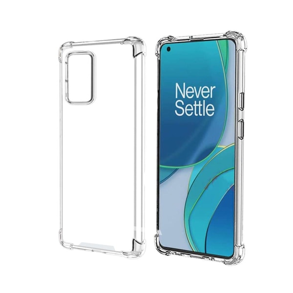 Stöttåligt Mobilskal OnePlus 9 - Transparent Transparent